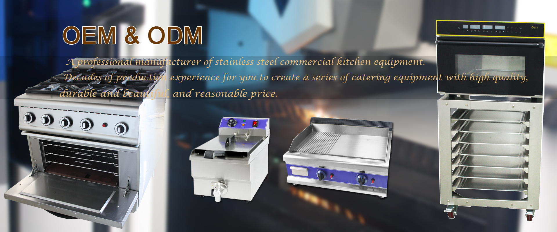 you stainless steel kitchen equipment, we buid for you.