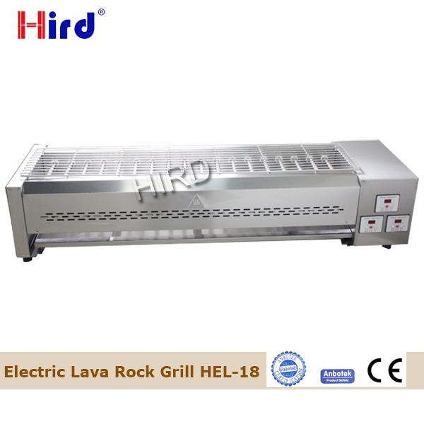 Non smoke Electric lava rock grill and Lava rock BBQ grill