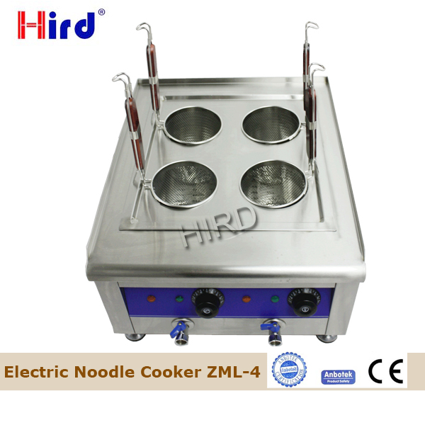 Restaurant stainless steel 4 Basket noodle cooker or Noodle boiling stove