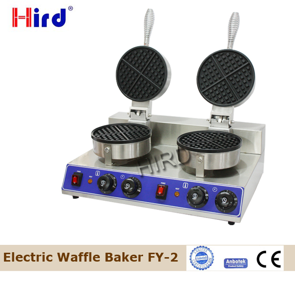 Electric waffle baker double waffle maker waffle bakery