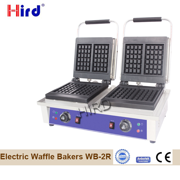 Double waffle maker for Electric waffle baker