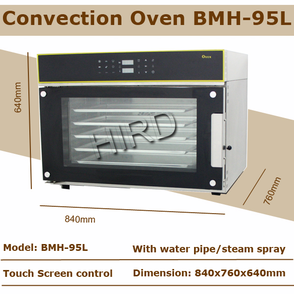 Touch Screen Oven Electric Convection Oven For Convection oven cooking BMH-95L