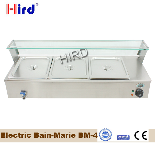 Commercial bain marie food warmer or bain marie hot food display