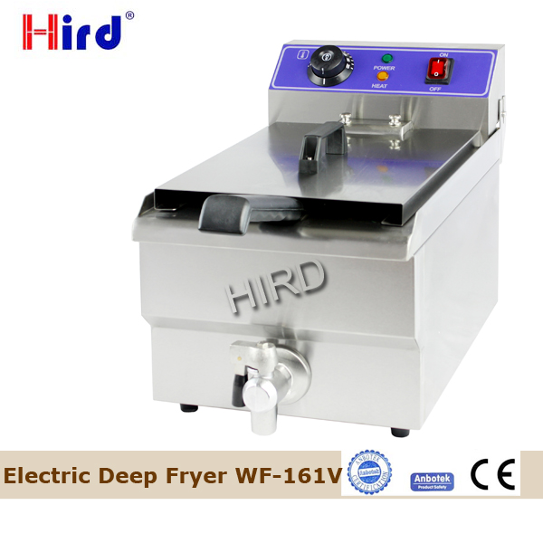 Restaurant deep fryer Countertop fryer or single tank fryer