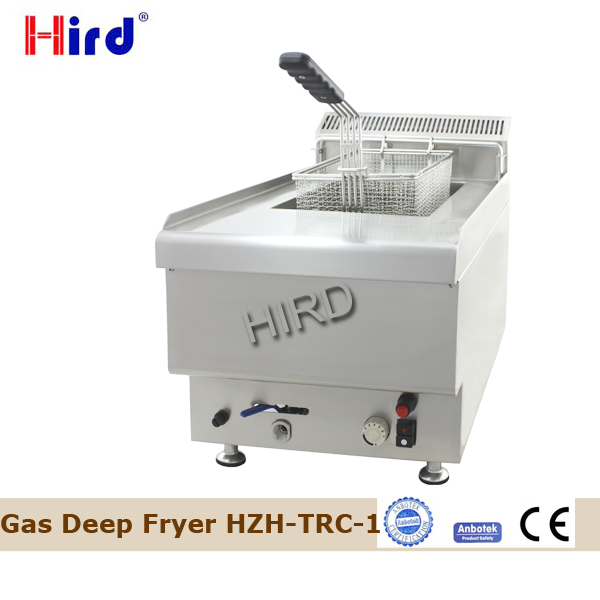 Gas Deep Fryer Commercial counter top fryer for stainless steel kitchen equipment 