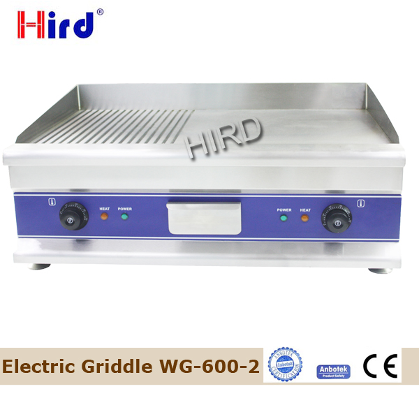 Grooved griddle or Cast iron cooking griddle for Restaurant equipment