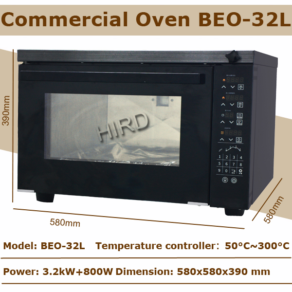 Electric oven and Commercial oven for Bread or cake baking BEO-32L