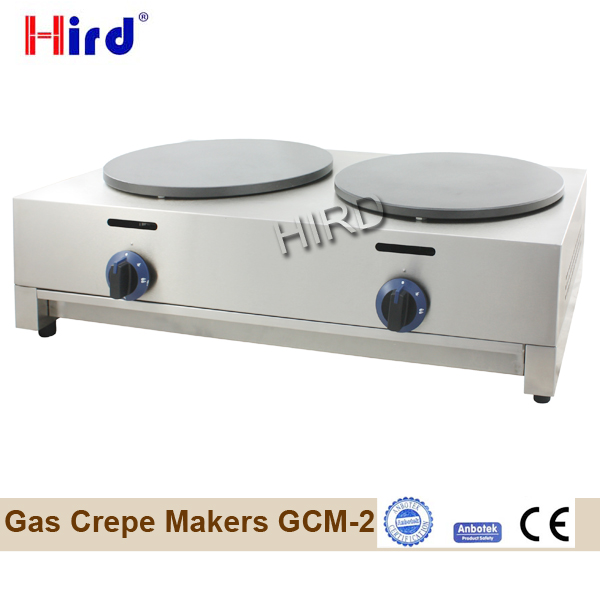 Commercial gas crepe maker for crepe maker catering