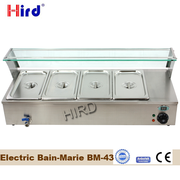 Electric bain marie food warmer for catering bain marie