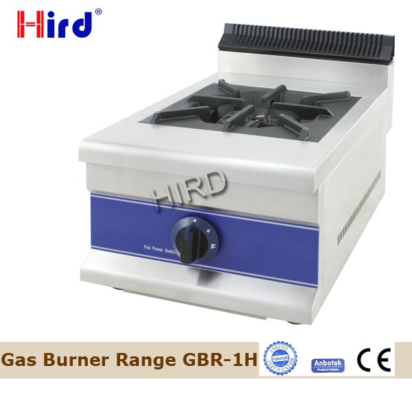 Commercial range cooker or single gas burner range